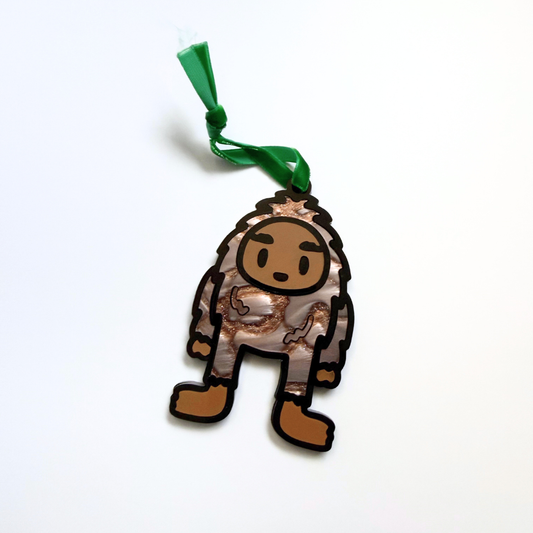 Bigfoot Adoption | Handcrafted Acrylic Bigfoot Ornament