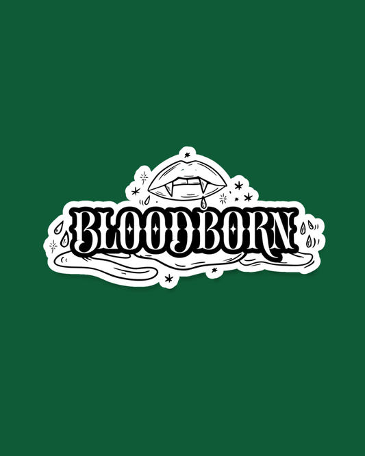 Bloodborn Vampire Sticker | Officially Licensed Crowns of Nyaxia Sticker - House of Blood