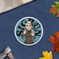 Sigrun Sticker |  Licensed The Ashen Series | Road of Bones Officially Licensed Demi Winters Art | Book Lovers Gifts