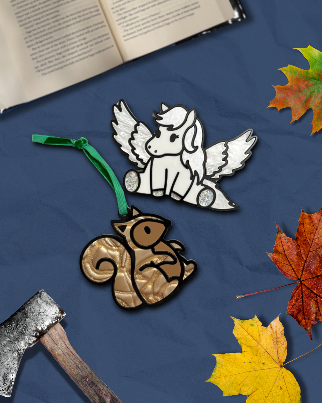 Havoc Winged Horse Magnet | Licensed The Ashen Series | Road of Bones Officially Licensed Demi Winters Art | Book Lovers Stocking Stuffers