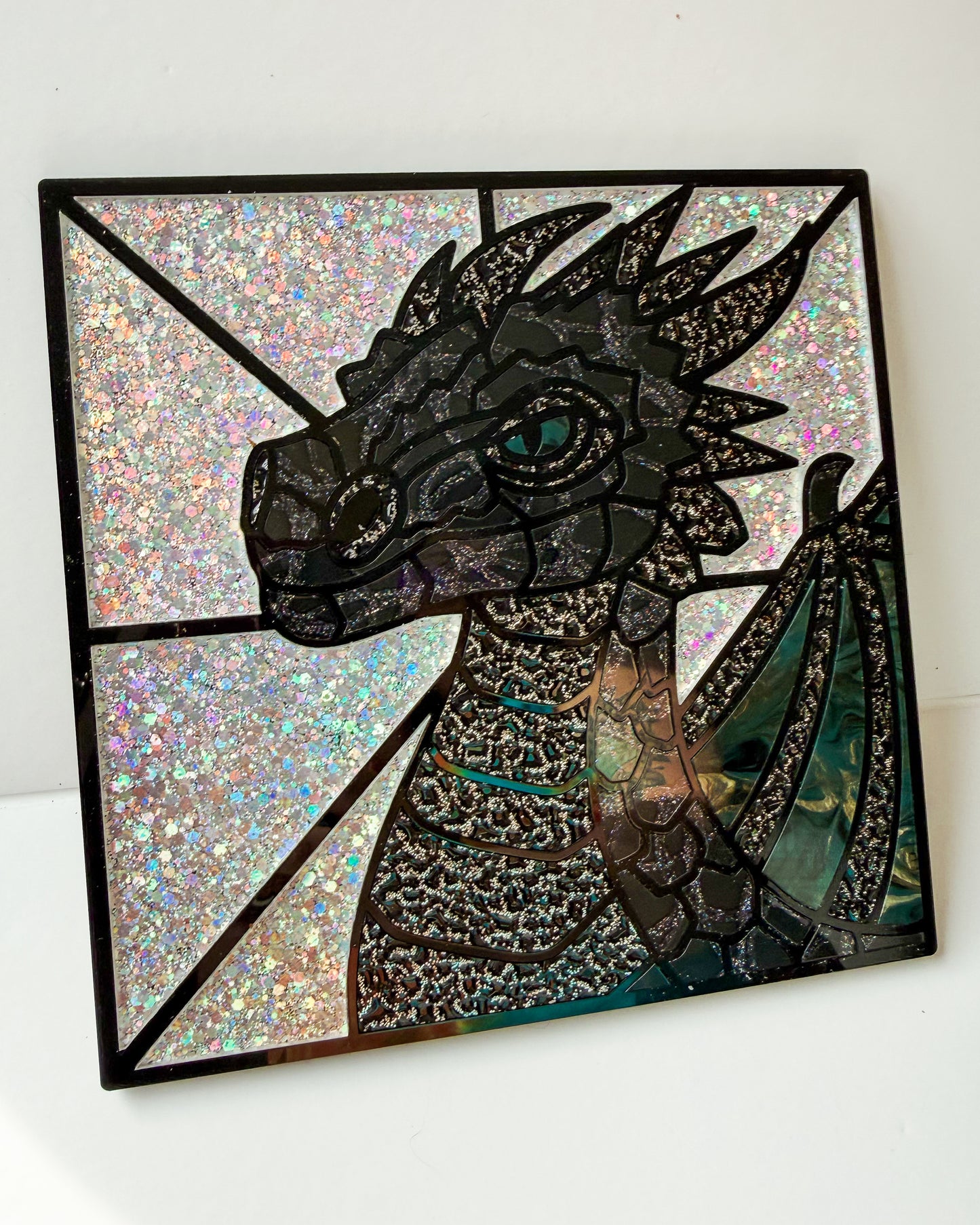 SURPRISE ME - Dragon DIY Mosaic Kit - Make Your Own Art | Crafting Kits for Girls Night, Bachelorette Parties, Book Clubs, and more! (Copy)