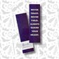 Vincent and Oraya Bookmark | Crowns of Nyaxia - Nightborn Duet - Officially Licensed Merch