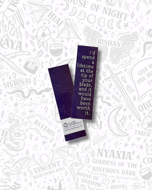 Raihn and Oraya Bookmark | Crowns of Nyaxia - Nightborn Duet - Officially Licensed Merch