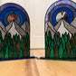 Starry Mountain Scene - DIY Mosaic Kit - Make Your Own Art