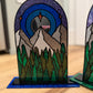 Starry Mountain Scene - DIY Mosaic Kit - Make Your Own Art