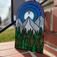 Starry Mountain Scene - DIY Mosaic Kit - Make Your Own Art