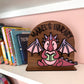 Personalized Library Sign | Dragon with a Book