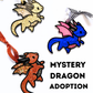 Mystery Dragon Adoption | Handcrafted Acrylic Dragon Ornament