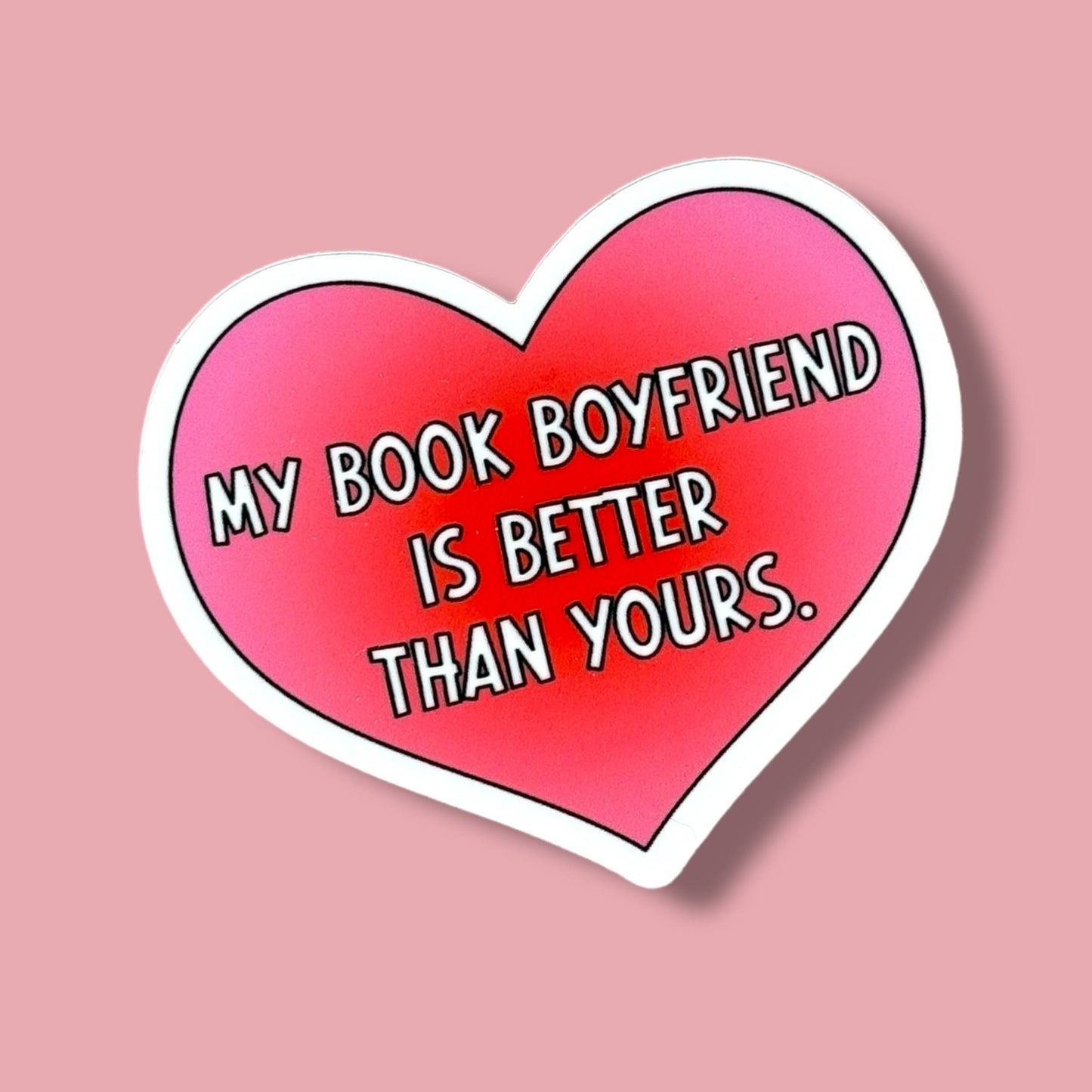 Book Boyfriend Sticker