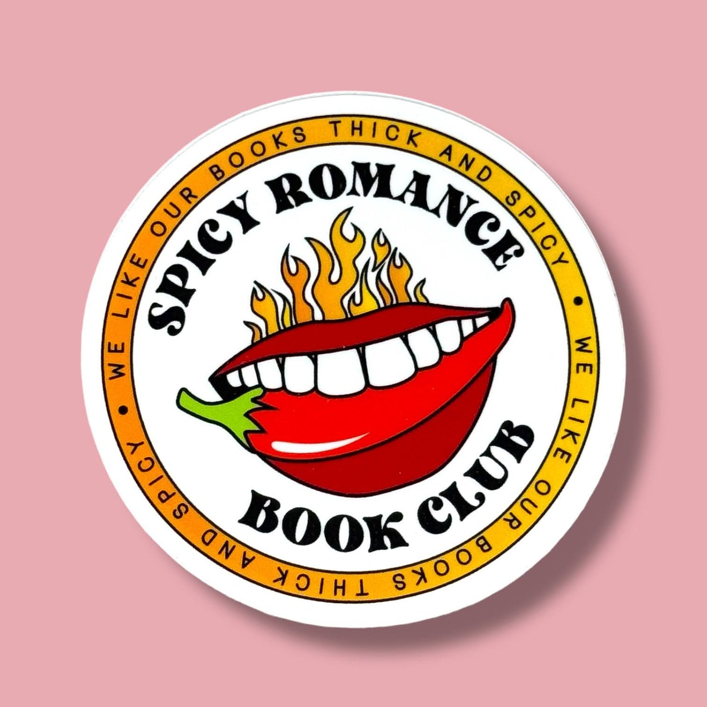 Spicy Romance Book Club Sticker