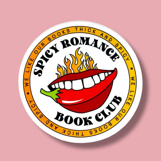 Spicy Romance Book Club Sticker