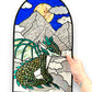Made to Order: Dragon Art | Faux Stained Glass Panel