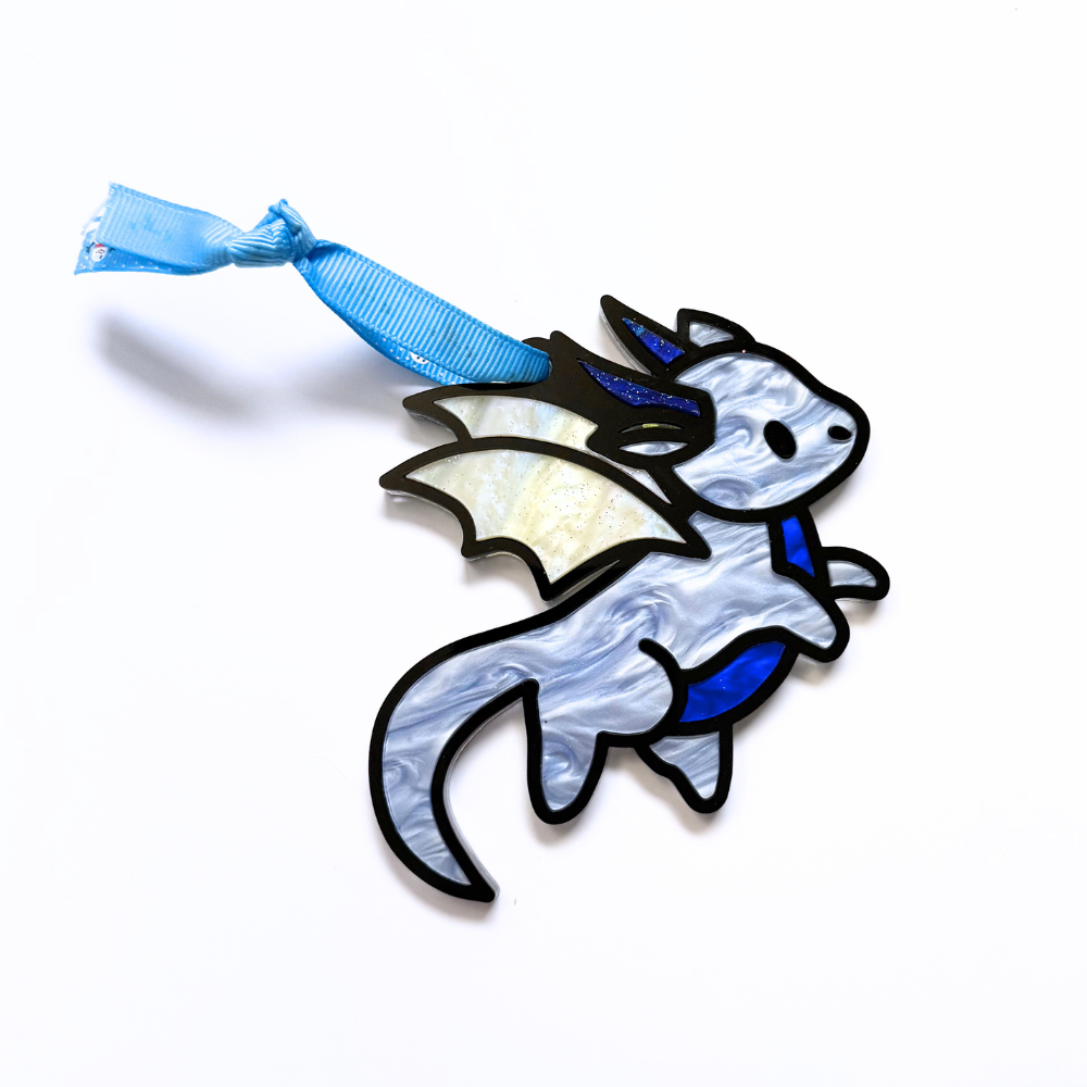 Mystery Dragon Adoption | Handcrafted Acrylic Dragon Ornament