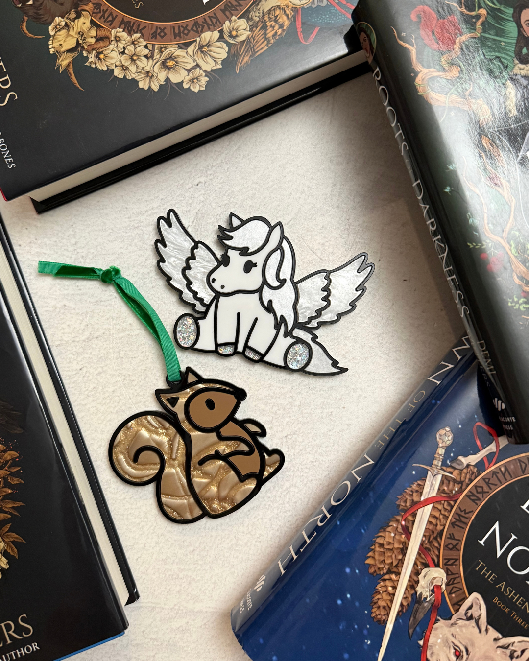 Havoc Winged Horse Magnet | Licensed The Ashen Series | Road of Bones Officially Licensed Demi Winters Art | Book Lovers Stocking Stuffers