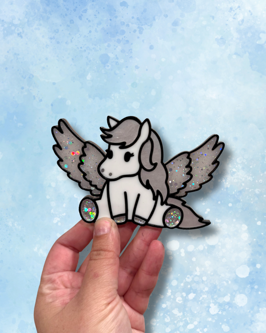 Havoc Winged Horse Magnet | Licensed The Ashen Series | Road of Bones Officially Licensed Demi Winters Art | Book Lovers Stocking Stuffers