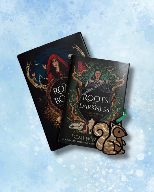 Kritka Squirrel Magnet | Licensed The Ashen Series | Road of Bones Officially Licensed Demi Winters Art | Book Lovers Stocking Stuffers